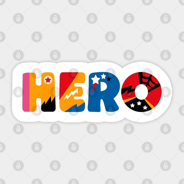 Hero Sticker by artsytee